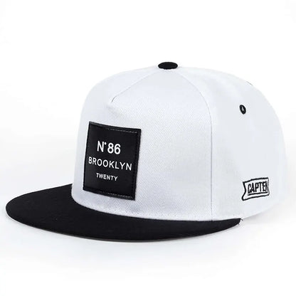 Unisex Brooklyn Print Label Embroidery Hip-Hop Hats Outdoor Adjustable Casual Baseball Caps