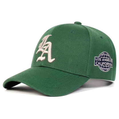 Unisex Personality Letter Embroidery Baseball Caps Spring Autumn Outdoor Adjustable Casual Hat Hip