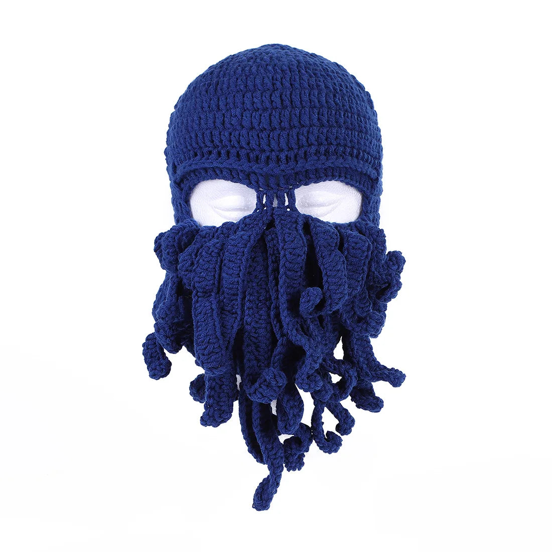 Handmade Tentacle Octopus Cotton Hat Crazy Party Squid Balaclava Winter Warm Skull Bean Men Best