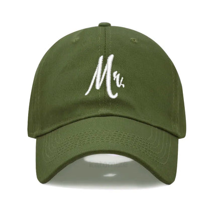 Matching Mr Mrs Baseball Cap Men S Women Cotton Embroidery Sport Golf Caps Bridal Gift Newlywed