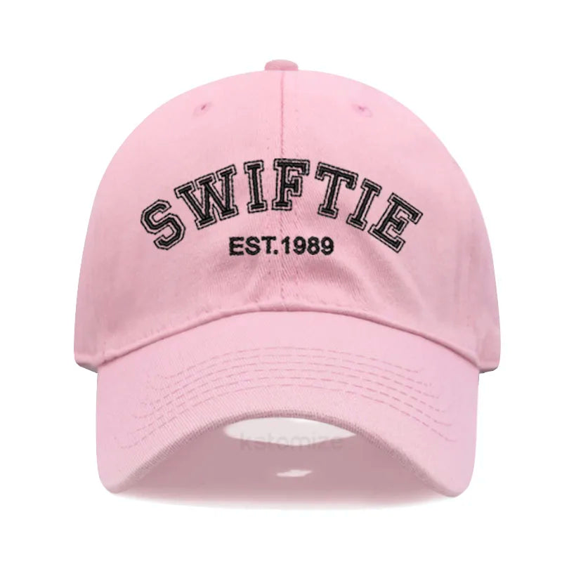 Swiftie 1989 Embroidery Baseball Cap Men Women Unisex Washed Cotton Dad Hat Sun Gift Fans Outdoor