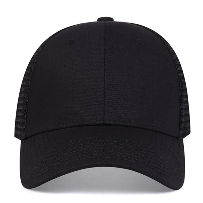 Unisex 8 Lines Brim Hat Baseball Net Caps Spring Summer Outdoor Adjustable Casual Hats Sunscreen