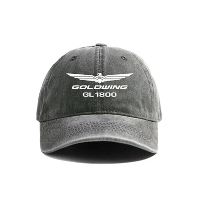 Goldwing Gl1800 Baseball Cap Distressed Hats Men Retro Outdoor Summer Adjustable Hat Casual
