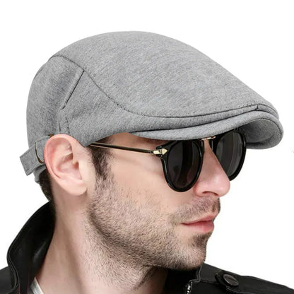 Solid Color Beret Men S Women Warm Wild Hat Spring Autumn Cotton Berets Hip Hop Hats Casquette