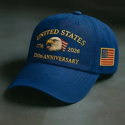 Vintage Eagle Embroidery Baseball Cap - Stylish and Versatile Outdoor Sun Hat with Visor