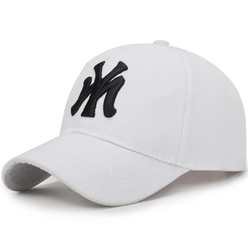 Letter Embroidery Baseball Cap Hip Hop Outdoor Snapback Caps Adjustable Flat Hats Sun Hat