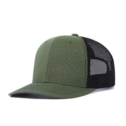 Summer Mesh Baseball Cap Men Women Slight Curved Snapback Trucker Hat Unisex Casual Outdoor