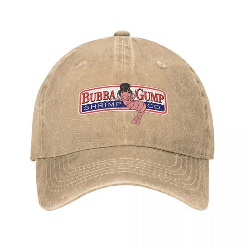 Bubba Gump Forest Shrimp Seafood Baseball Cap Men Women Hip Hop Hats Sun Protection Outdoor Sports