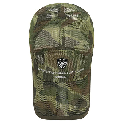 Summer Women Men Fishing Mesh Sun Hat Caps Female Male Black White Outdoor Sport Baseball Hats Cap