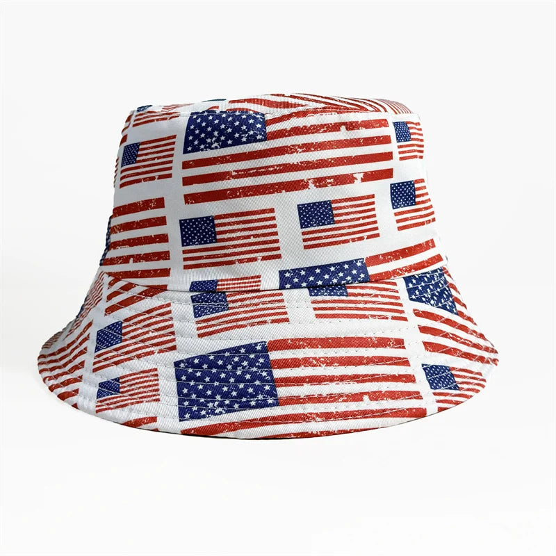 Countries National Flag Bucket Hat Men Women Football Fan Party Cup Reversible Sun Soccer Fans