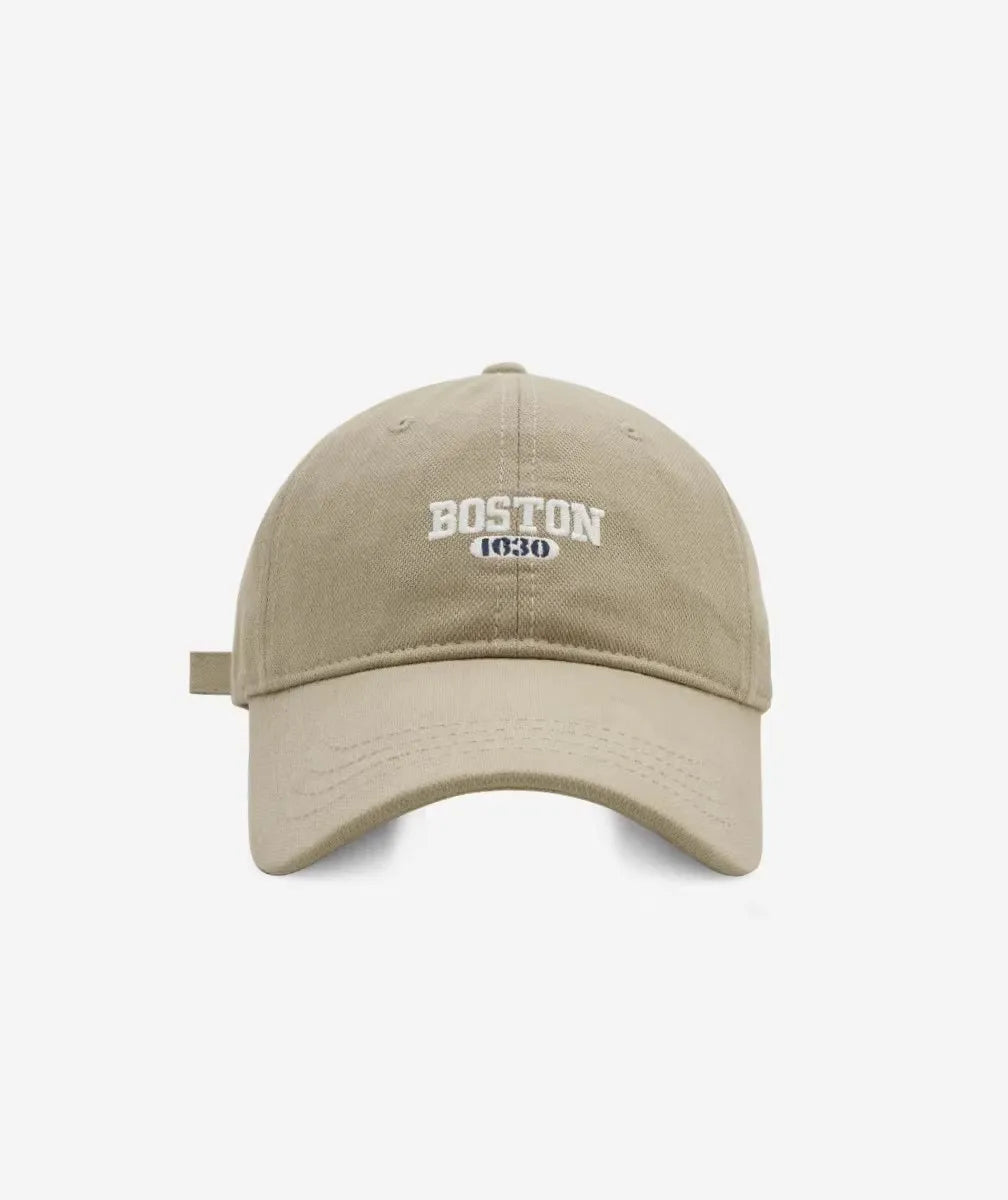 Big Ins Embroidered Letter Baseball Caps Peaked Cap Korean Curved Brim Trendy Men and Women Spring Autumn Baseball Cap