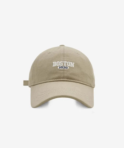 Big Ins Embroidered Letter Baseball Caps Peaked Cap Korean Curved Brim Trendy Men and Women Spring Autumn Baseball Cap