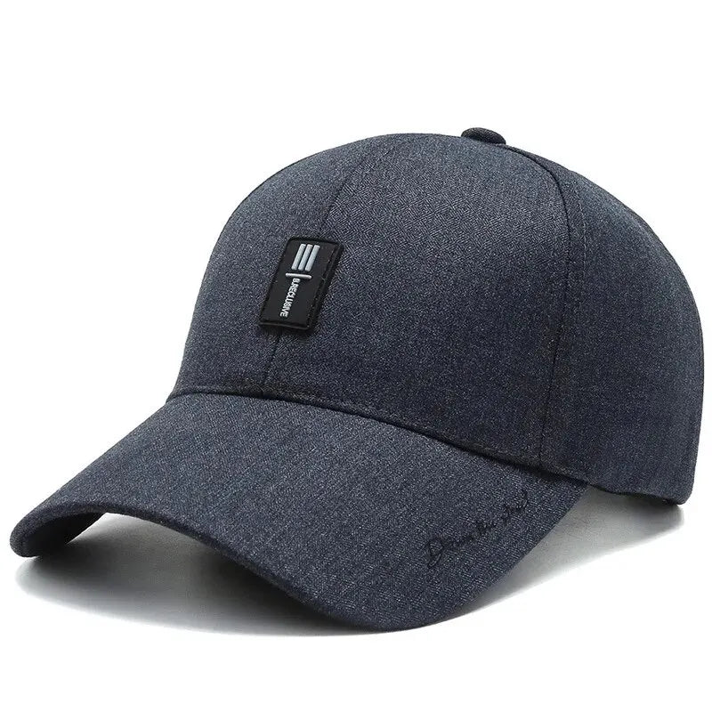 Hat Men's Spring And Autumn Caps, Middle-Aged And Elderly Hats, Four Seasons Casual Sunshade, Men's Baseball Caps