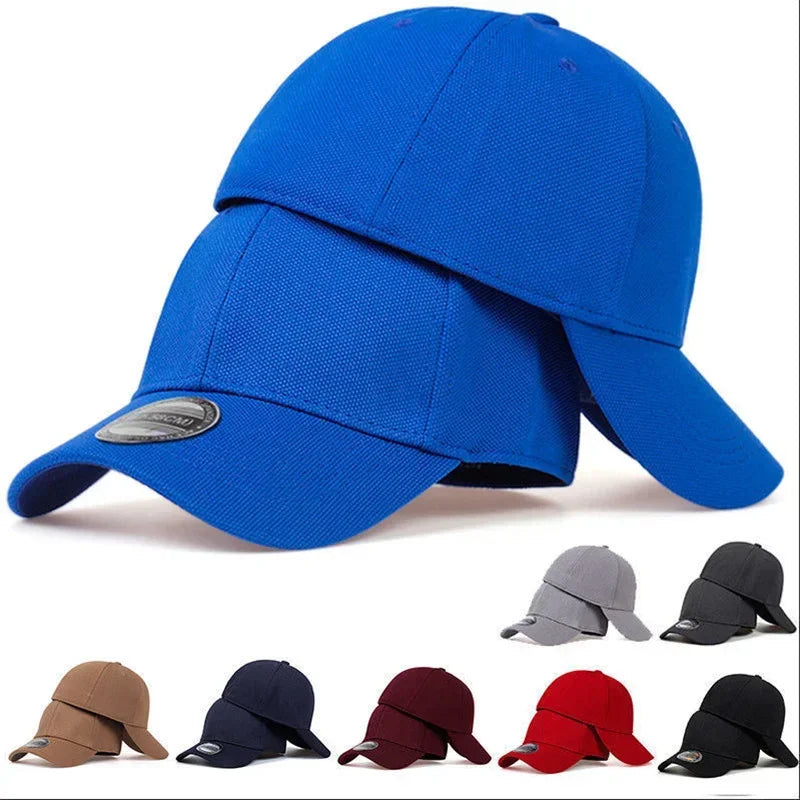 Baseball Cap Man Fitted Closed Full Mesh Outdoor Breathable Sports Cotton Sun Male Truckerhat Gorras