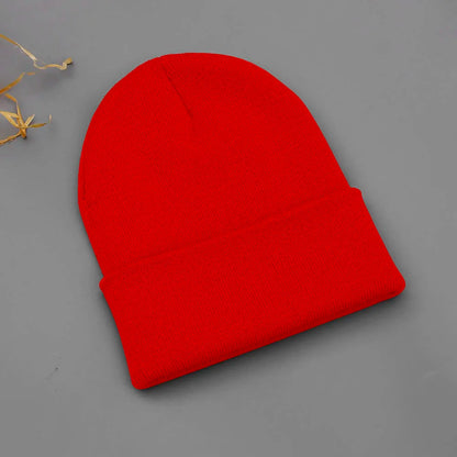 24 Colors Unisex Beanie Hat Men Women Winter Knit Caps Soft Ski Hats - Soft
