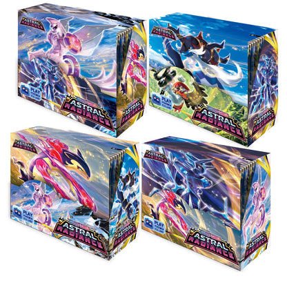 360 Pokémon TCG English Cards Set – Scarlet & Violet 151, Prismatic Evolutions, Phantasmal Flames & Astral Radiance Booster Trading Cards