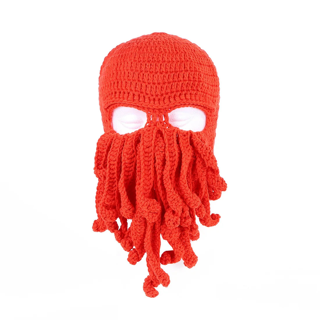 Handmade Tentacle Octopus Cotton Hat Crazy Party Squid Balaclava Winter Warm Skull Bean Men Best