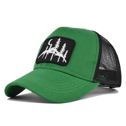 Spring Summer High Quality Mesh Baseball Cap for Unisex Adjustable Cotton Fashion Hip Hop Streetwear Outdoor Sports Hat Snapback