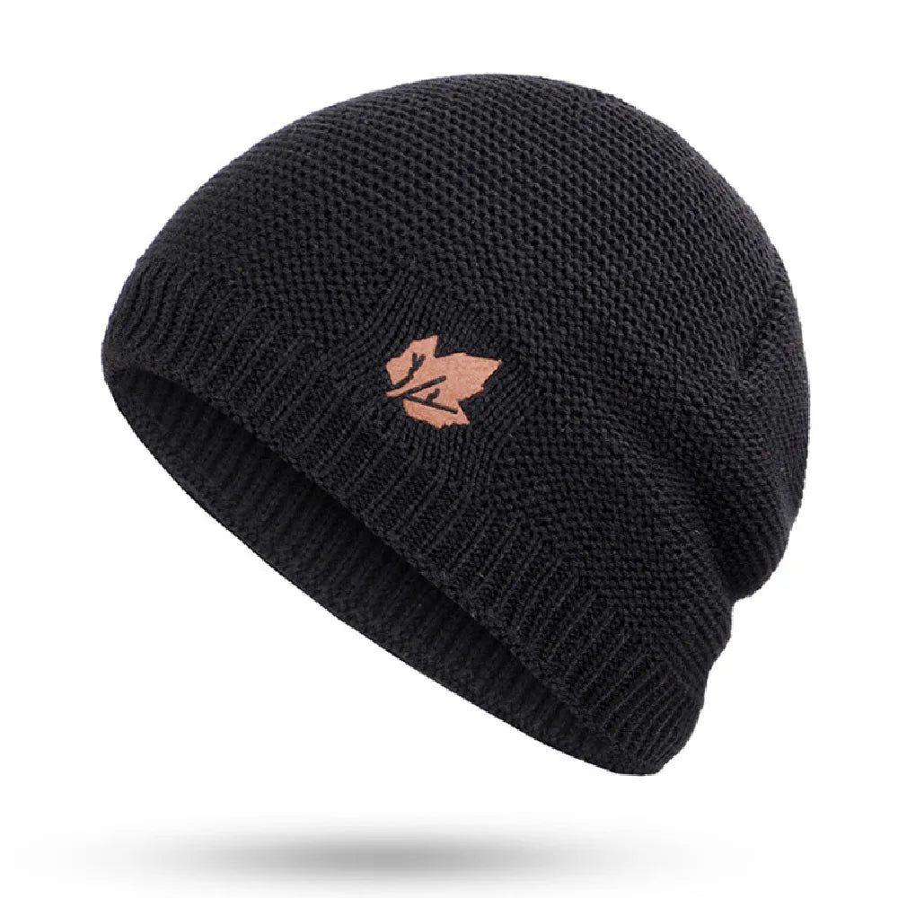 Winter Knit Hats Men S Women Outdoor Warm Thickening Plus Velvet Loose Caps Skullies Brand Ski Male