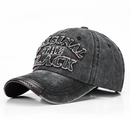 News Outdoor Sports Cotton Baseball Cap Retro Embroidery Men S Hip Hop Rebound Caps Snapback Hats