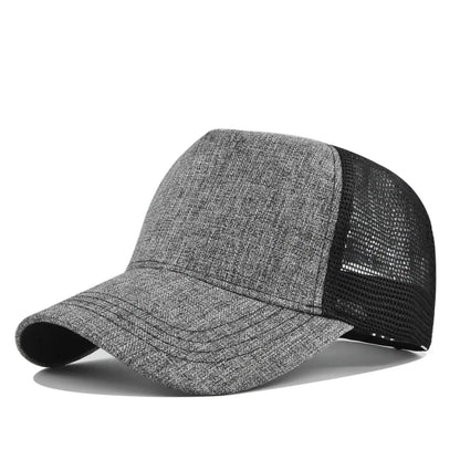 Sunhat Outdoors Trucker Hat Cotton Mesh Breathablebaseball Cap Women Men Summer Sunshade Meshcap