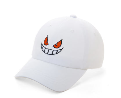 Unisex Cartoon Eyes Embroidery Baseball Caps Outdoor Adjustable Spring Autumn Casual Sunscreen Hat