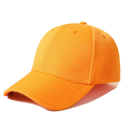 Classic Plain Baseball Cap Men Women Multi Colors Available