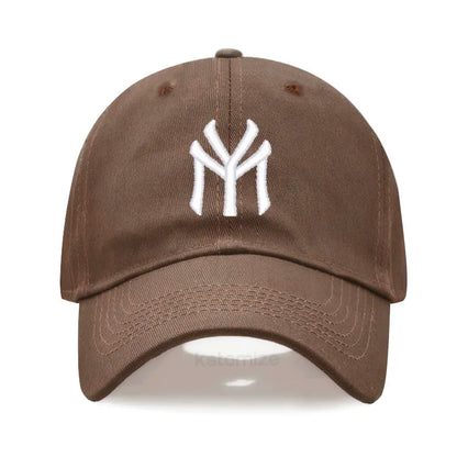 Letter My Embroidery Baseball Cap Women Men Adjustable Soft Washed Cotton Sports Dad Hat Spring