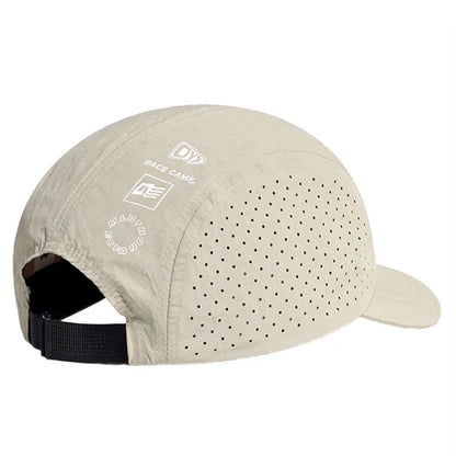 Short-brim mesh quick-dry baseball cap breathable sun-protection sports sun hat summer outdoor running cap