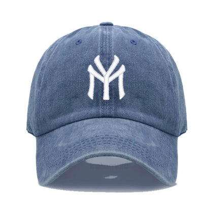 Letter My Embroidery Baseball Cap Women Men Adjustable Soft Washed Cotton Sports Dad Hat Spring