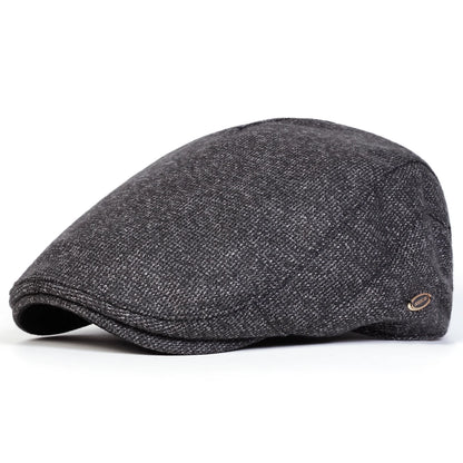 Men Laurenclay Letter Label Newsboy Caps British Painters Hats Spring Autumn Flat Cap Hip Hop Berets