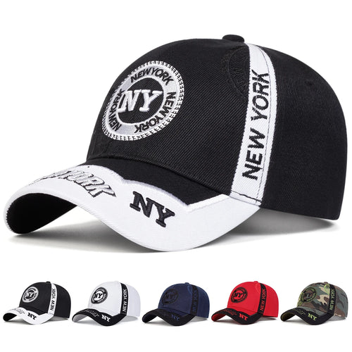 Unisex Letter Embroidery Baseball Caps Spring Autumn Outdoor Adjustable Casual Hats Sunscreen Hat