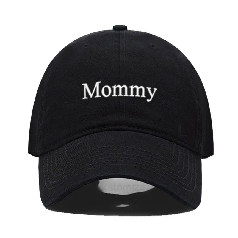 Daddy Mommy Embroidery Baseball Cap Men Women Unisex Soft Washed Cotton Hats Father S Mother Day