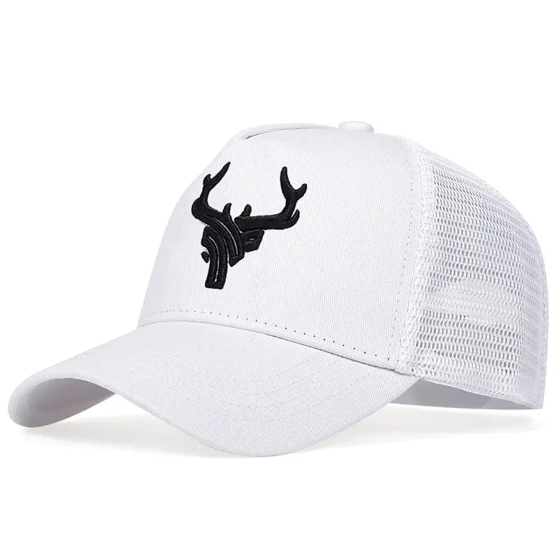 Men's Casual Baseball Caps, Spring And Summer, Big Head Bib Caps, High Deer Head Hats, Men's Outings, Sun Protection