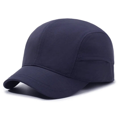 A Men'S Short-Brim Cap, New Summer Style, Breathable And Quick-Drying Baseball Hat, Lightweight Soft-Top Duckbill Cap for Women