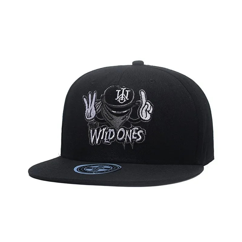 Luxury Brand Embroidery Retro Baseball Capsfor Men Women Bone Snapback Black Sports Hats Streetart