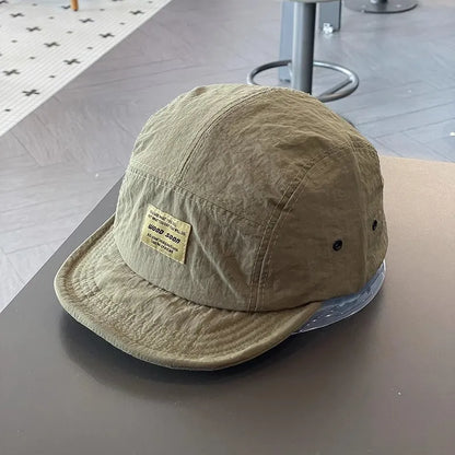 5 Panel Short Brim Quick-drying Golf Baseball Caps Men's Soft Lightweight Sports Running Cap Unisex Outdoor  UPF50+ Peaked Cap