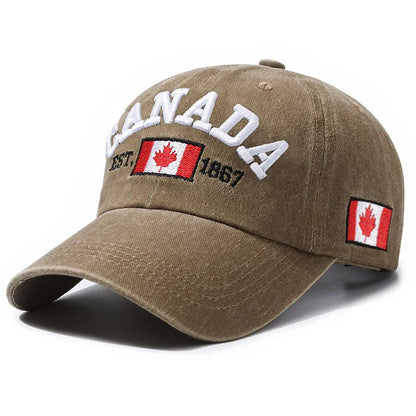 Men And Women Letters Fashion Trend Hat CANADA Letters Baseball Cap Cotton Versatile Baseball Cap