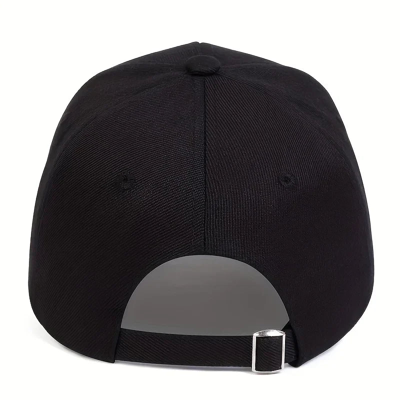 Unisex Side Finger Embroidery Baseball Caps Spring Autumn Outdoor Adjustable Casual Hats Hip Hop Hat