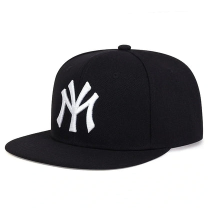 Unisex Letter Embroidery Hip-Hop Hats Outdoor Adjustable Casual Baseball Caps Sunscreen Hat Sports