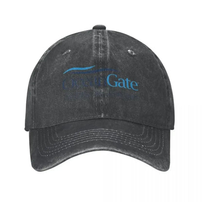 Vintage Oceangate Safety Technician Baseball Cap Unisex Style Distressed Washed Headwear Outdoor All