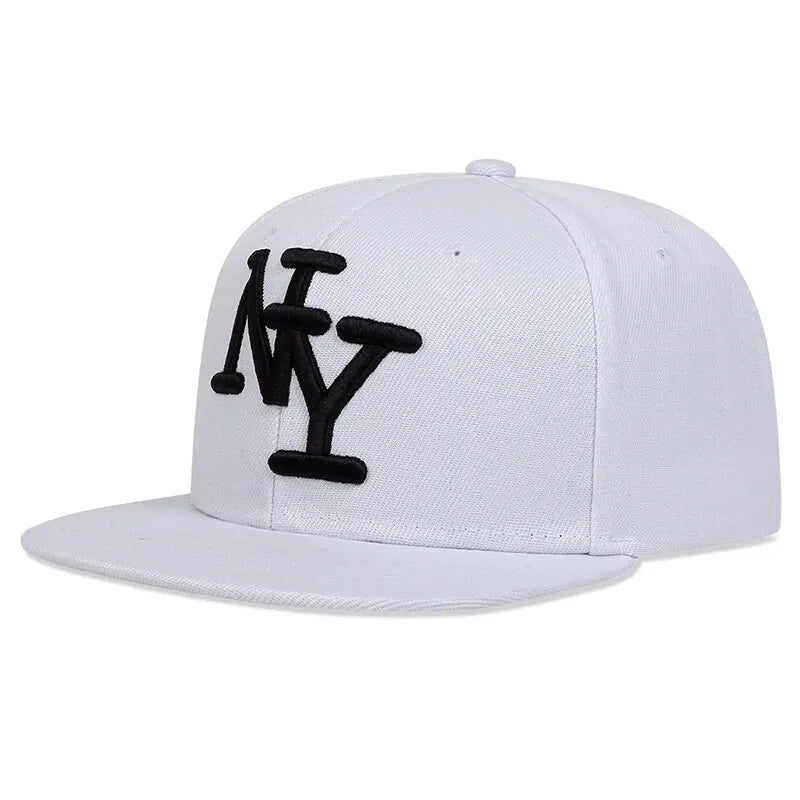 Unisex Letter Embroidery Hip-Hop Hats Spring Autumn Outdoor Adjustable Casual Baseball Caps