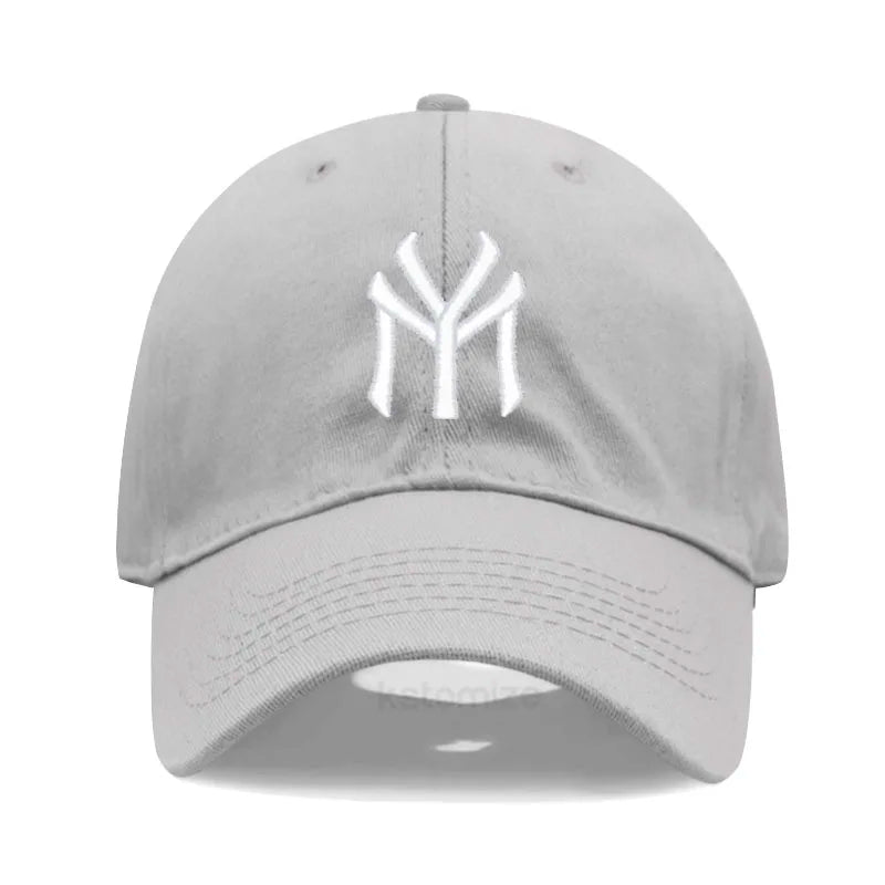 Letter My Embroidery Baseball Cap Women Men Adjustable Soft Washed Cotton Sports Dad Hat Spring