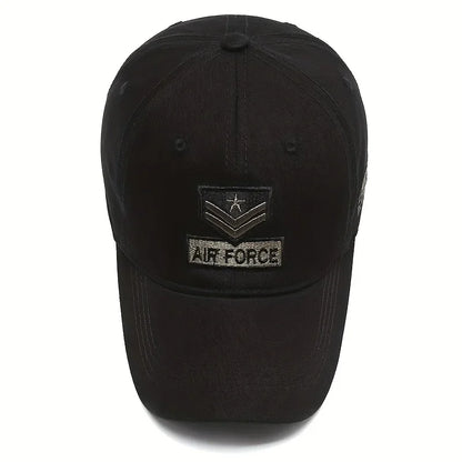 Unisex Air Force Arrow Embroidery Baseball Caps Spring Autumn Outdoor Adjustable Casual Hats Hip Hop