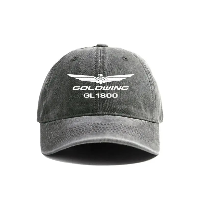 Goldwing Gl1800 Baseball Cap Distressed Hats Men Retro Outdoor Summer Adjustable Hat Casual