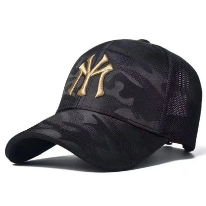 Letter Embroidery Camouflage Baseball Hats Spring Autumn Outdoor Adjustable Casual Sunscreen Hat