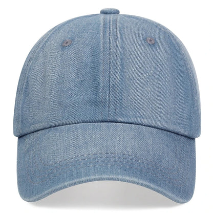 Unisex Cowboy Baseball Cap Fall Casual Sanpback Hat Men Women Outdoor Sport Denim Jeans Hip Hop Caps