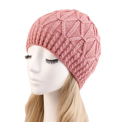 Cool Women Men Warm Knitted Hat Cap Female Male Autumn Winter Lady Casual Beanie