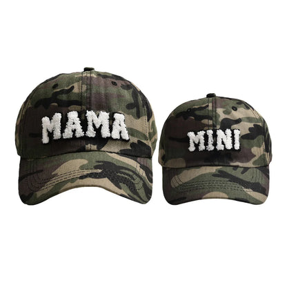 Cool Mama Mini Women Children Kids Cap Sets Spring Summer Outdoor Lady Female Boy Girls Baseball