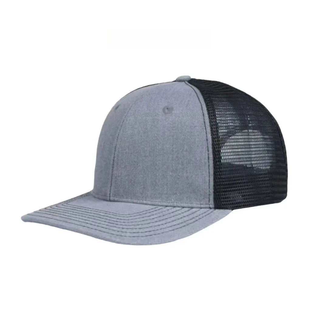 Richardson 112 Unisex Mesh Trucker Cap Breathable Sun Hat Slightly Curved Brim Baseball All